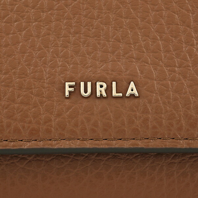 Furla(フルラ)の新品 フルラ FURLA 3つ折り財布 バビロン S トライフォールド ブラウン 茶 レディースのファッション小物(財布)の商品写真