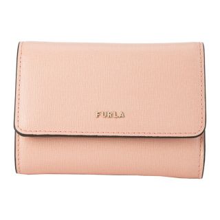 フルラ(Furla)の新品 フルラ FURLA 3つ折り財布 バビロン S トライフォールド ピンク ベージュ(財布)