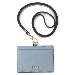 フルラ(Furla)の新品 フルラ FURLA カードケース リンダ バッジホルダー アヴィオライト/バレリーナ(名刺入れ/定期入れ)