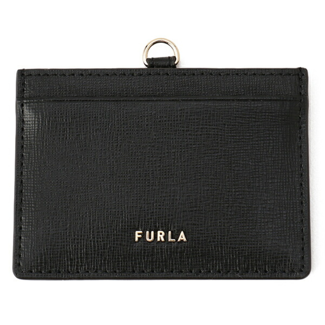 Furla(フルラ)の新品 フルラ FURLA カードケース リンダ バッジホルダー ネロ レディースのファッション小物(名刺入れ/定期入れ)の商品写真