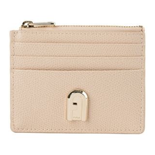 フルラ(Furla)の新品 フルラ FURLA カードケース 1927 S CARD CASE W/ZIP ベージュ(名刺入れ/定期入れ)