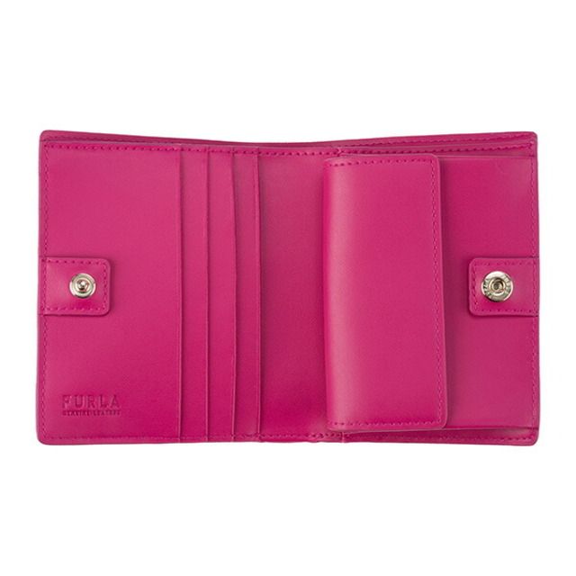 新品 フルラ FURLA 2つ折り財布 1927 S COMPACT WALLET ピンク約H9×W11×D25本体重量