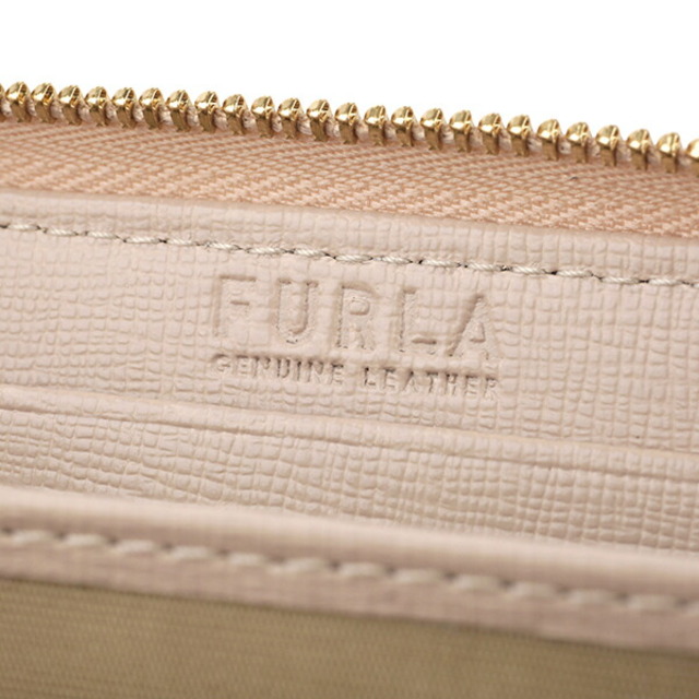 Furla(フルラ)の新品 フルラ FURLA コインケース バビロン ジップアラウンド ウォレット ベージュ レディースのファッション小物(コインケース)の商品写真