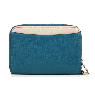 フルラ(Furla)の新品 フルラ FURLA コインケース バビロン ジップアラウンド ブルー 青 ベージュ(コインケース)