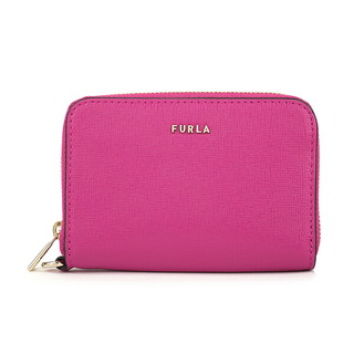 フルラ(Furla)の新品 フルラ FURLA コインケース バビロン ジップアラウンド ピンク ベージュ(コインケース)