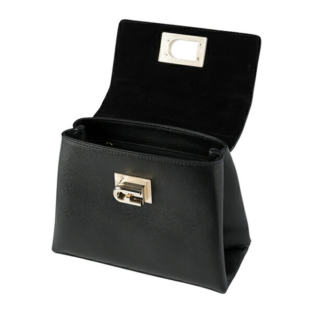 新品 フルラ FURLA ハンドバッグ 1927 MINI TOP HANDLE ブラック 黒