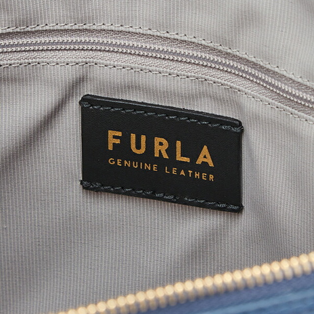 新品 フルラ FURLA トートバッグ ネット M TOTE ブルーデニム