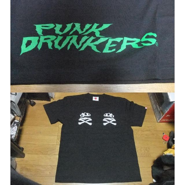 未使用 XXL パンクドランカーズ punkdrunkers 恐竜 Tシャツ