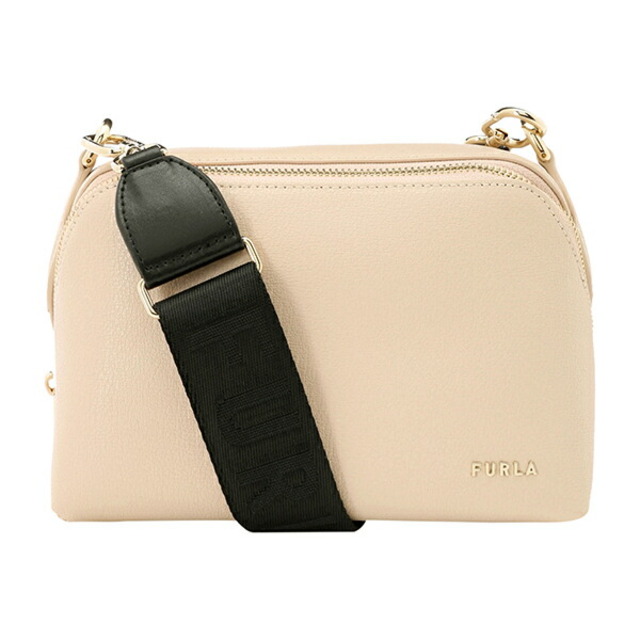 約72-117cm本体重量新品 フルラ FURLA ショルダーバッグ アミカ CROSSBODY バレリーナ/ネロ