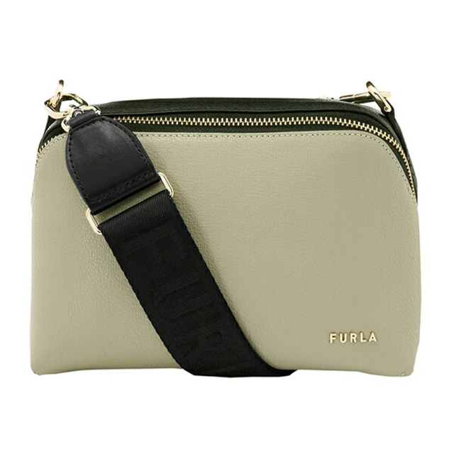 新品 フルラ FURLA ショルダーバッグ アミカ CROSSBODY マルモ/ネロ