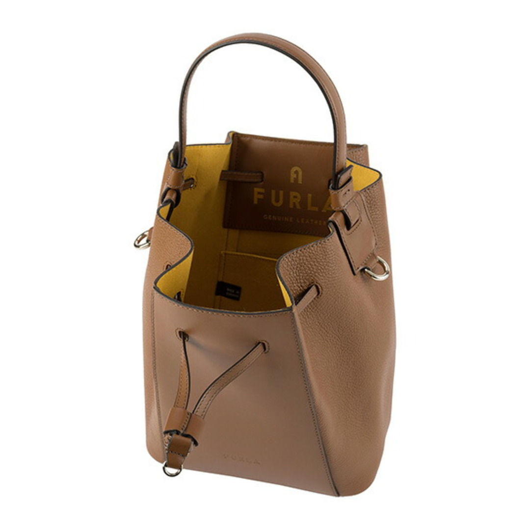 Furla(フルラ)の新品 フルラ FURLA ショルダーバッグ ミアステラ BUCKET BAG S ブラウン 茶 レディースのバッグ(ショルダーバッグ)の商品写真