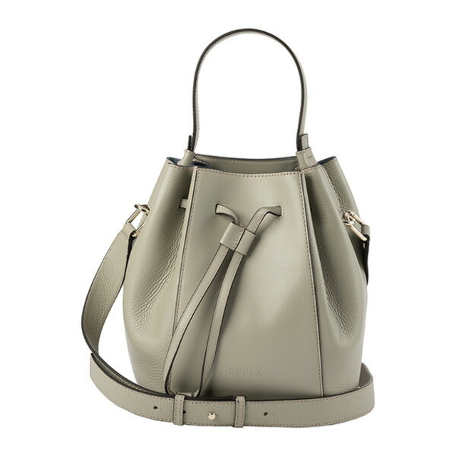 Furla(フルラ)の新品 フルラ FURLA ショルダーバッグ ミアステラ BUCKET BAG S グレージュ レディースのバッグ(ショルダーバッグ)の商品写真