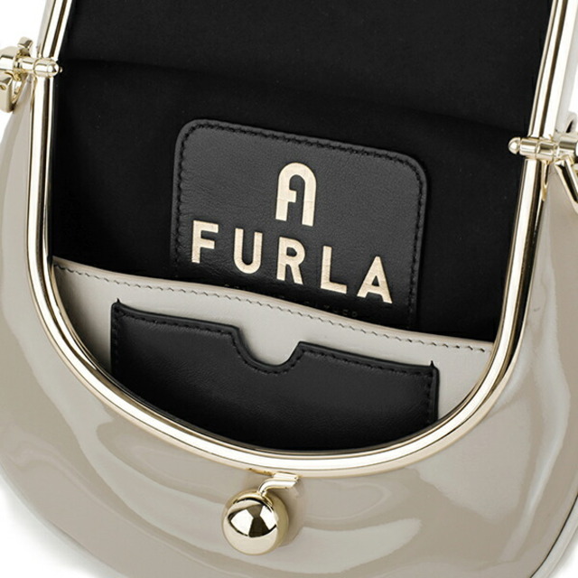 Furla(フルラ)の新品 フルラ FURLA ショルダーバッグ ポルタジョイア ミニショルダー グレージュ レディースのバッグ(ショルダーバッグ)の商品写真