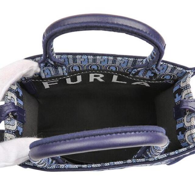 Furla(フルラ)の新品 フルラ FURLA トートバッグ オポチュニティ ミニ トートバッグ ブルー系 レディースのバッグ(トートバッグ)の商品写真