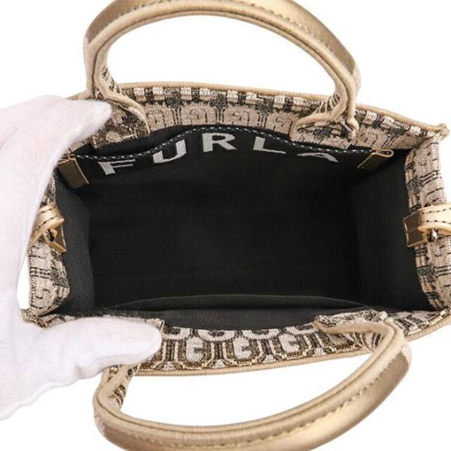 Furla(フルラ)の新品 フルラ FURLA トートバッグ オポチュニティ ミニ トートバッグ ゴールド系 レディースのバッグ(トートバッグ)の商品写真