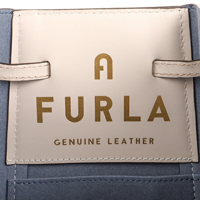 新品 フルラ FURLA ハンドバッグ ミアステラ バケットバッグ ライトグレージュ