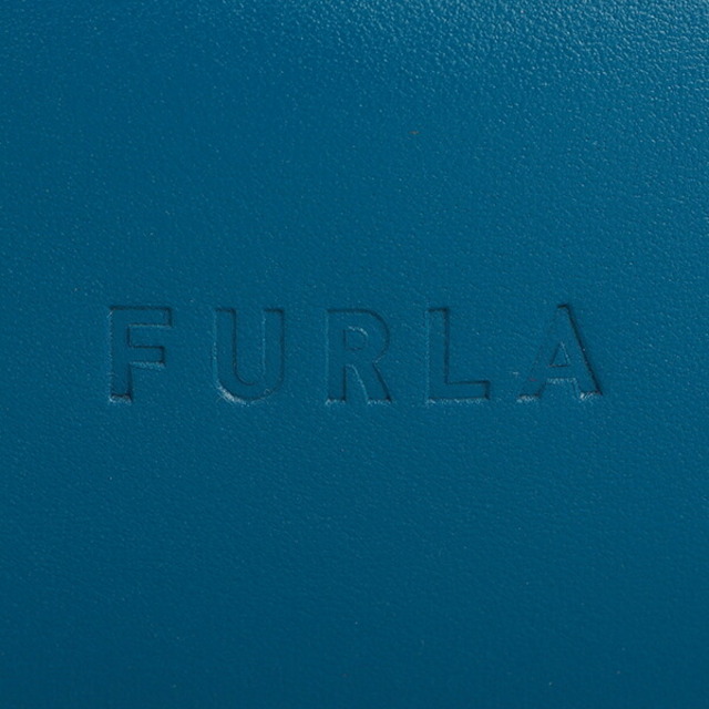 新品 フルラ FURLA ハンドバッグ ミアステラ バケットバッグ ブルー 青 6