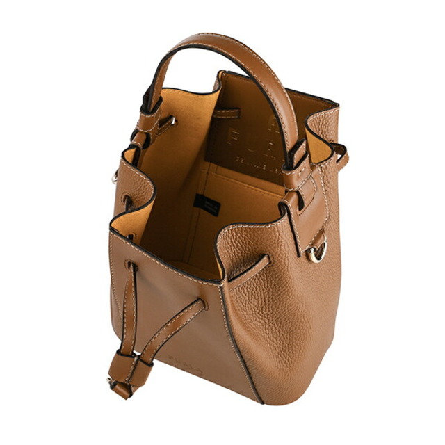 Furla(フルラ)の新品 フルラ FURLA ハンドバッグ ミアステラ バケットバッグ ブラウン 茶 レディースのバッグ(ハンドバッグ)の商品写真