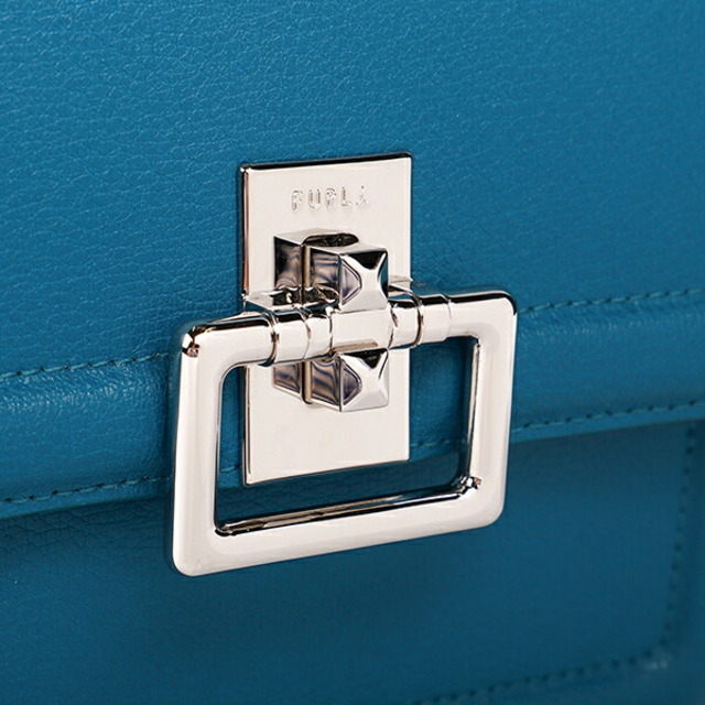 Furla(フルラ)の新品 フルラ FURLA ショルダーバッグ ヴィラ ミニ クロスボディ ブルー 青 レディースのバッグ(ショルダーバッグ)の商品写真