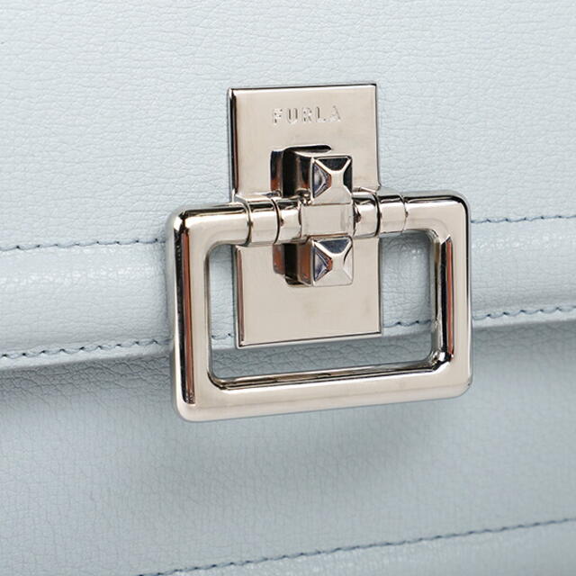 新品 フルラ FURLA ショルダーバッグ ヴィラ ミニ クロスボディ ライトブルー 水色