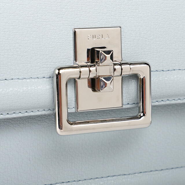Furla(フルラ)の新品 フルラ FURLA ショルダーバッグ ヴィラ ミニ クロスボディ ライトブルー 水色 レディースのバッグ(ショルダーバッグ)の商品写真