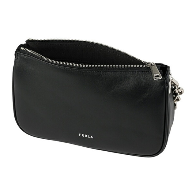 Furla(フルラ)の新品 フルラ FURLA ショルダーバッグ ムーン CHAIN AND SHOULDER BAG ブラック 黒 レディースのバッグ(ショルダーバッグ)の商品写真