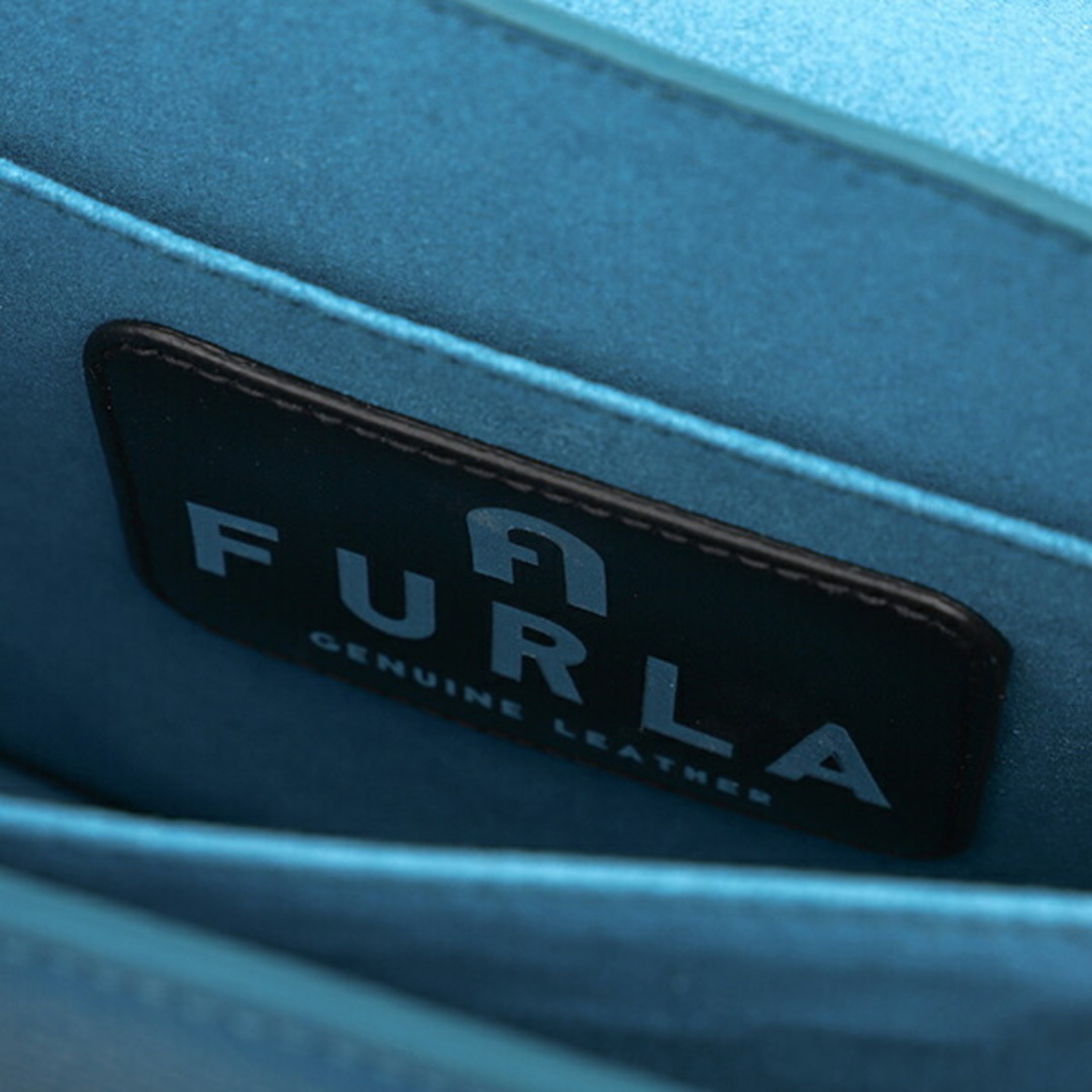 新品 フルラ FURLA ハンドバッグ ヴィラ スモール ハンドバッグ ブルー 青 7