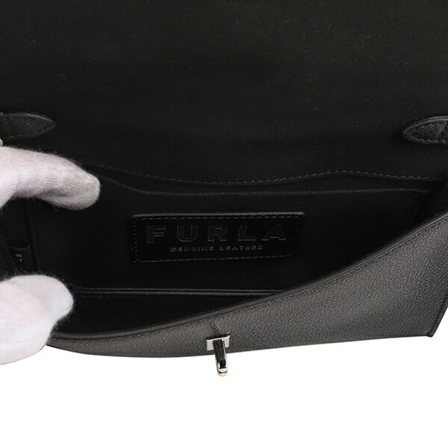 Furla(フルラ)の新品 フルラ FURLA クラッチバッグ ヴィラ スモール ハンドバッグ ブラック 黒 レディースのバッグ(クラッチバッグ)の商品写真