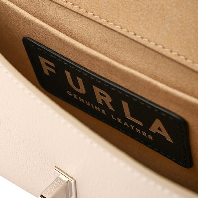 新品 フルラ FURLA ハンドバッグ ヴィラ スモール ハンドバッグ ライトグレージュ