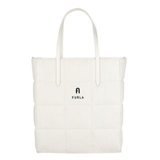 フルラ(Furla)の新品 フルラ FURLA トートバッグ ピウーマ MEDIUM TOTE N/S ホワイト 白(トートバッグ)