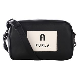 フルラ(Furla)の新品 フルラ FURLA ショルダーバッグ アイリス ミニ クロスボディ ホワイト ブラック(ショルダーバッグ)