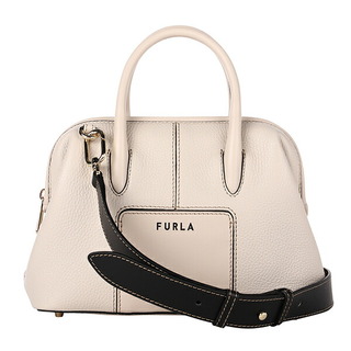 フルラ(Furla)の新品 フルラ FURLA ハンドバッグ ニンファ スモールハンドバッグ ライトグレージュ(ハンドバッグ)
