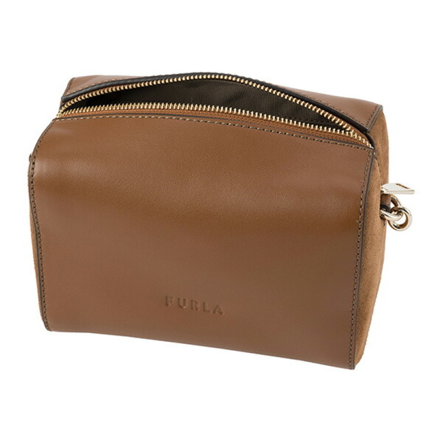 Furla(フルラ)の新品 フルラ FURLA ショルダーバッグ ミアステラ ボストンバッグ ブラウン 茶 レディースのバッグ(ショルダーバッグ)の商品写真