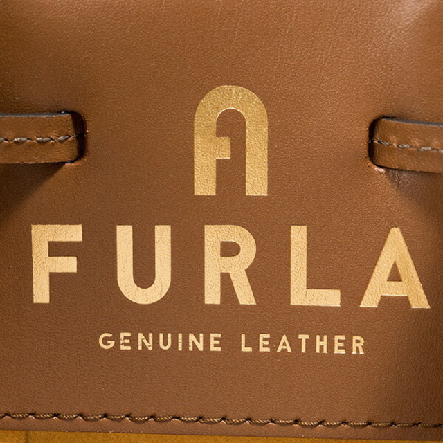 Furla(フルラ)の新品 フルラ FURLA ショルダーバッグ ミアステラ バケットバッグ ブラウン 茶 レディースのバッグ(ショルダーバッグ)の商品写真