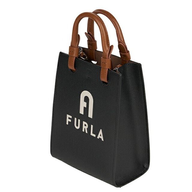 新品 フルラ FURLA ショルダーバッグ ヴァーシティ スタイル ミニ N/S トート ネロ 3