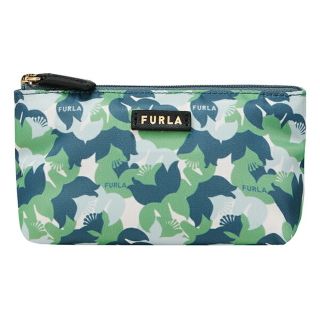 フルラ(Furla)の新品 フルラ FURLA ポーチ ディジット コスメティックケース トーニブルーデニム(ポーチ)