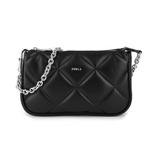 フルラ(Furla)の新品 フルラ FURLA ハンドバッグ ムーン CHAIN HAND BAG ブラック(ハンドバッグ)