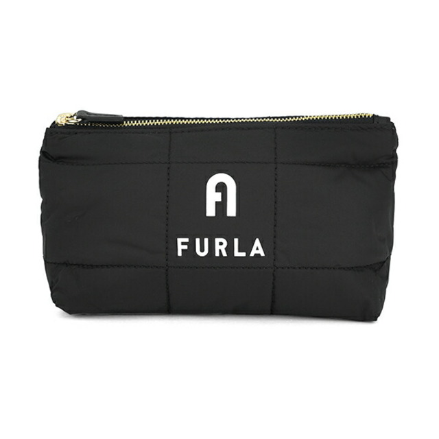 新品 フルラ FURLA ポーチ ピウーマ コスメポーチセット ブラック 黒 ホワイト 白