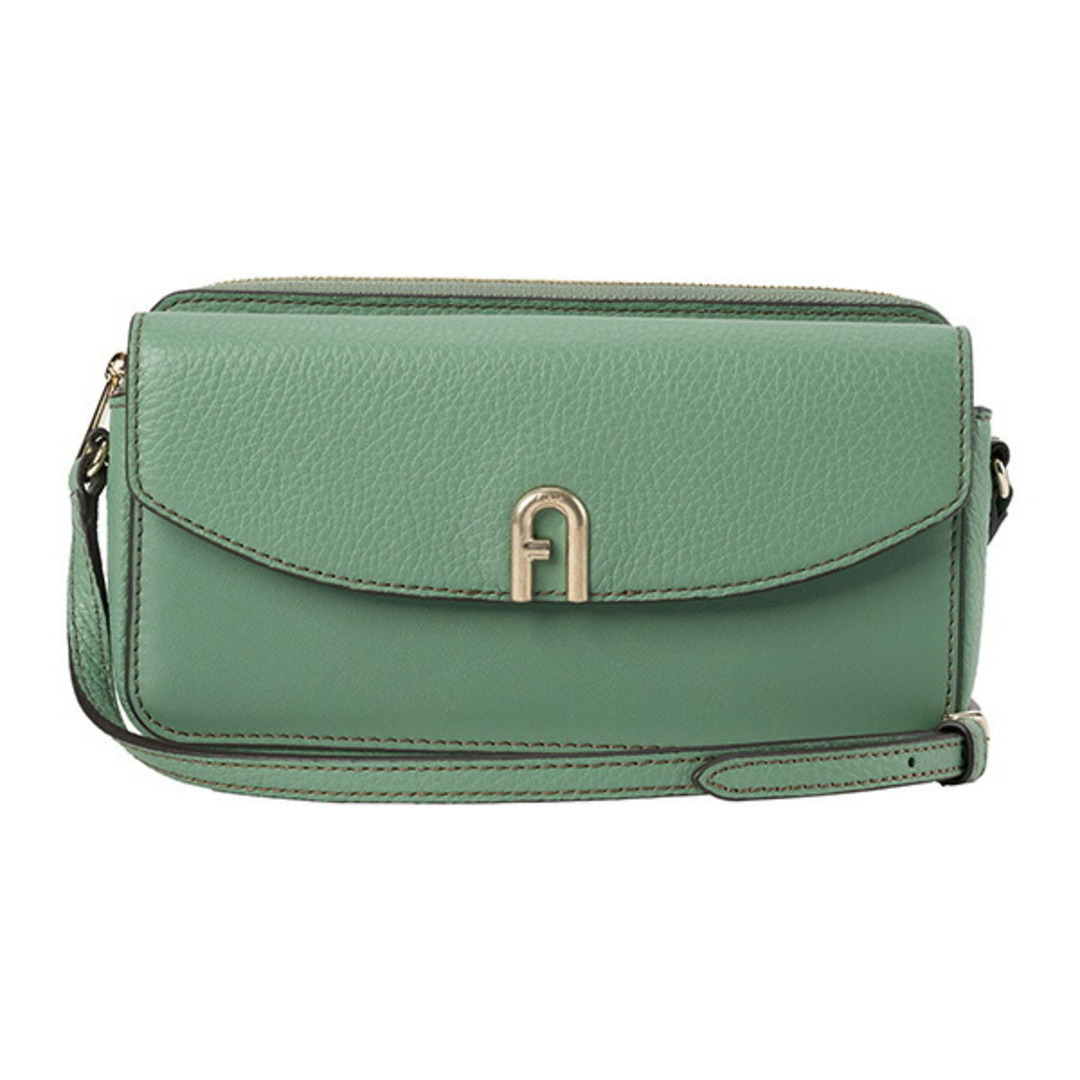 Furla(フルラ)の新品 フルラ FURLA ショルダーバッグ プリムラ MINI CROSSBODY ライトグリーン 黄緑 レディースのバッグ(ショルダーバッグ)の商品写真