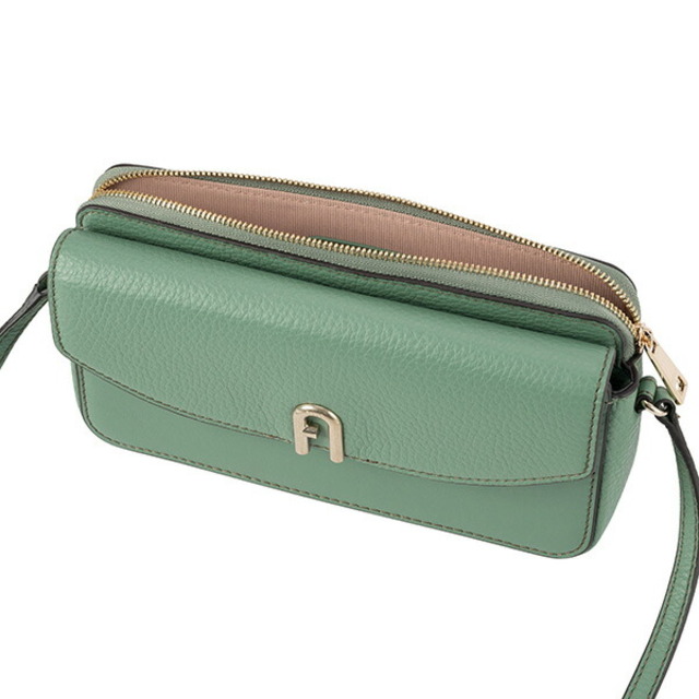 Furla(フルラ)の新品 フルラ FURLA ショルダーバッグ プリムラ MINI CROSSBODY ライトグリーン 黄緑 レディースのバッグ(ショルダーバッグ)の商品写真