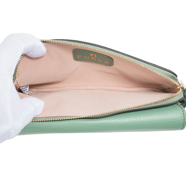 Furla(フルラ)の新品 フルラ FURLA ショルダーバッグ プリムラ MINI CROSSBODY ライトグリーン 黄緑 レディースのバッグ(ショルダーバッグ)の商品写真