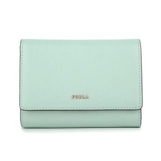 フルラ(Furla)の新品 フルラ FURLA 2つ折り財布 バビロン コンパクト ウォレット メンタ/バレリーナ(財布)