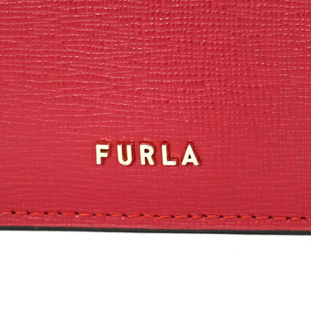 Furla(フルラ)の新品 フルラ FURLA カードケース バビロン カードケース レッド 赤 レディースのファッション小物(名刺入れ/定期入れ)の商品写真