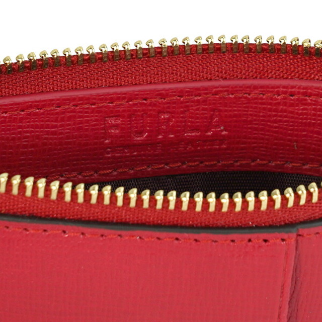 Furla(フルラ)の新品 フルラ FURLA カードケース バビロン カードケース レッド 赤 レディースのファッション小物(名刺入れ/定期入れ)の商品写真
