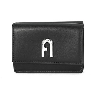 フルラ(Furla)の新品 フルラ FURLA 3つ折り財布 ムーン トライフォールドウォレット ブラック 黒(財布)