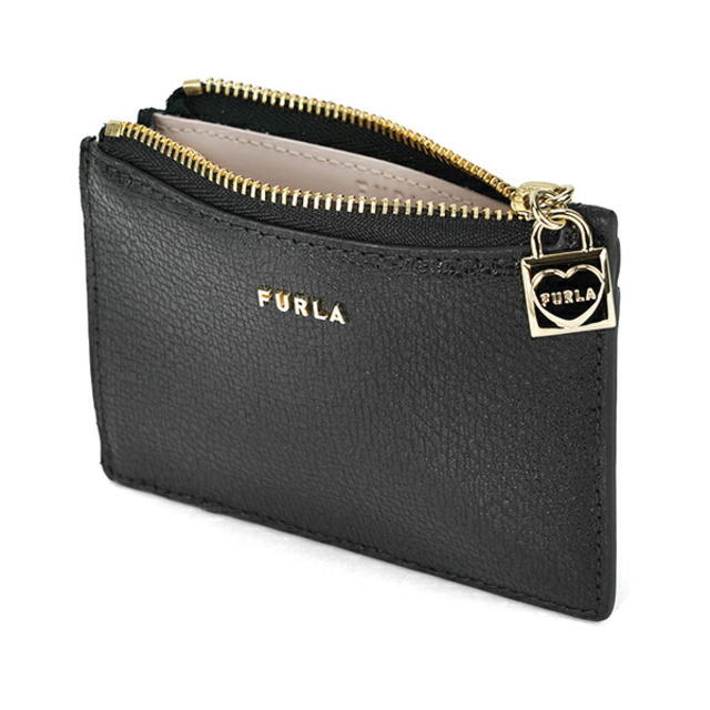 新品 フルラ FURLA カードケース ラブリー カードケース S ブラック 黒 ピンク