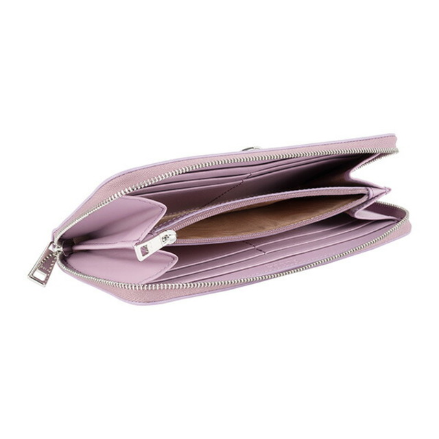 新品 フルラ FURLA 長財布 ムーン XL ジップアラウンド スリムウォレット パープル 紫