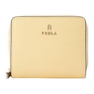 フルラ(Furla)の新品 フルラ FURLA 2つ折り財布 マグノリア S コンパクトイエロー ベージュ(財布)