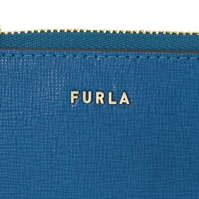 Furla(フルラ)の新品 フルラ FURLA カードケース バビロン キーケース ブルー ライトベージュ レディースのファッション小物(名刺入れ/定期入れ)の商品写真