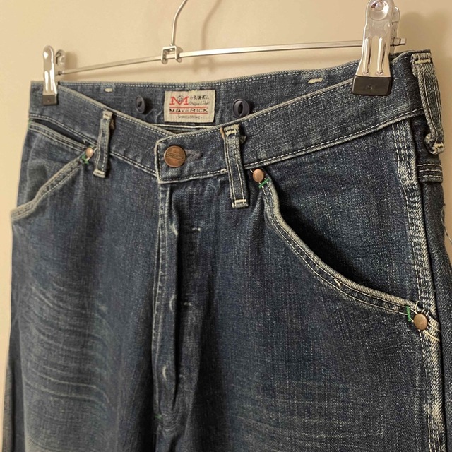 Wrangler(ラングラー)のマーベリック デニム バギー 太目 ペインター 25年前購入 ヴィンテージ メンズのパンツ(デニム/ジーンズ)の商品写真